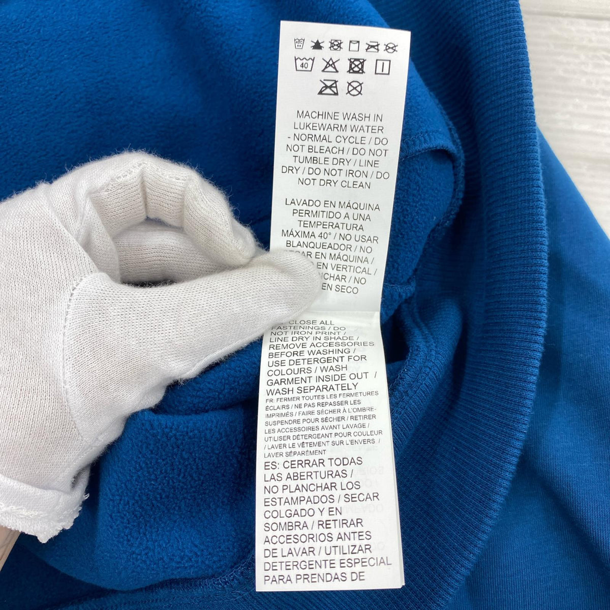 ジャケット ×ADER ERROR T7 TRACK TOP BLU M M ブルー