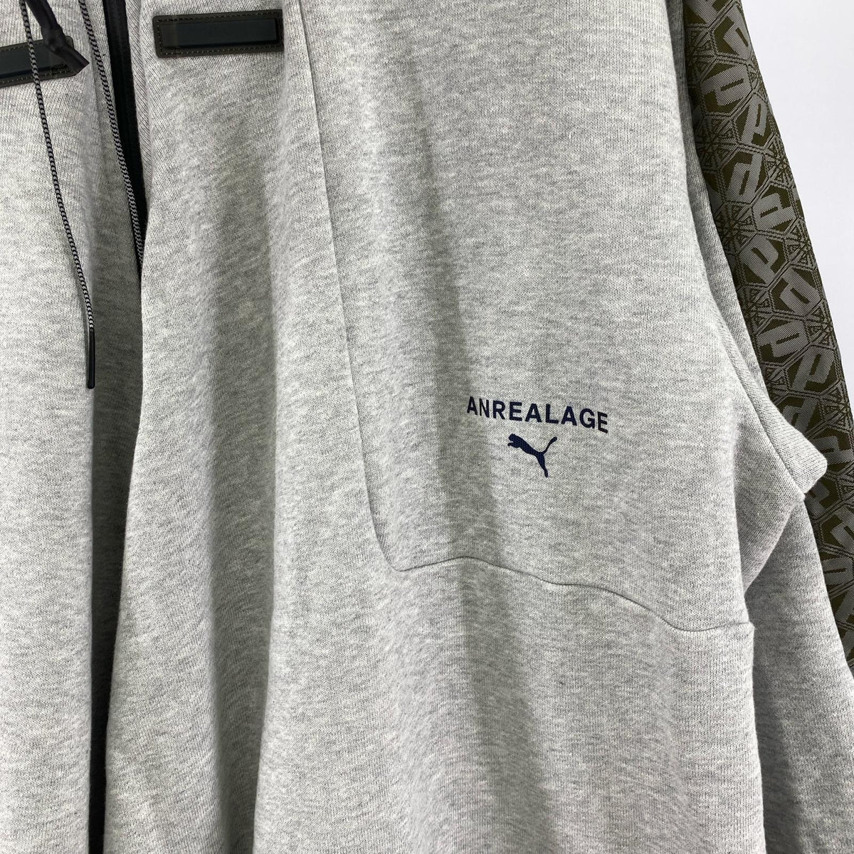 パーカー × ANREALAGE GRY M M グレー