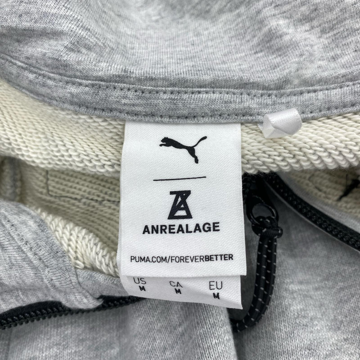 パーカー × ANREALAGE GRY M M グレー