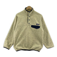 ジャケット シンチラスナップT フリース (XS) 25450 ベージュ