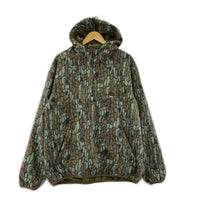 ブルゾン FLEECE NYLON PARKA ブラウン