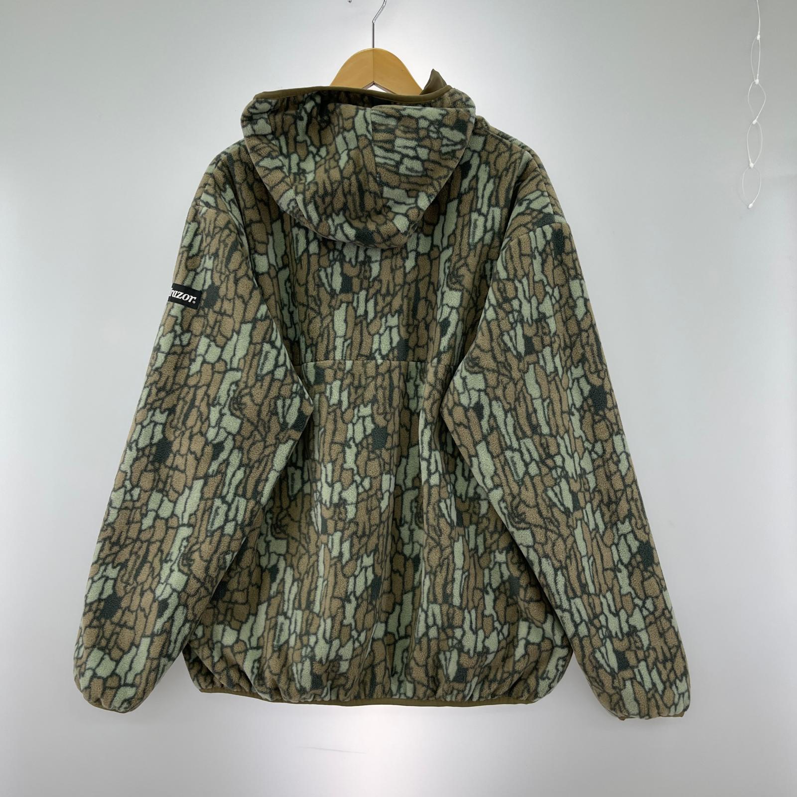 ブルゾン FLEECE NYLON PARKA ブラウン