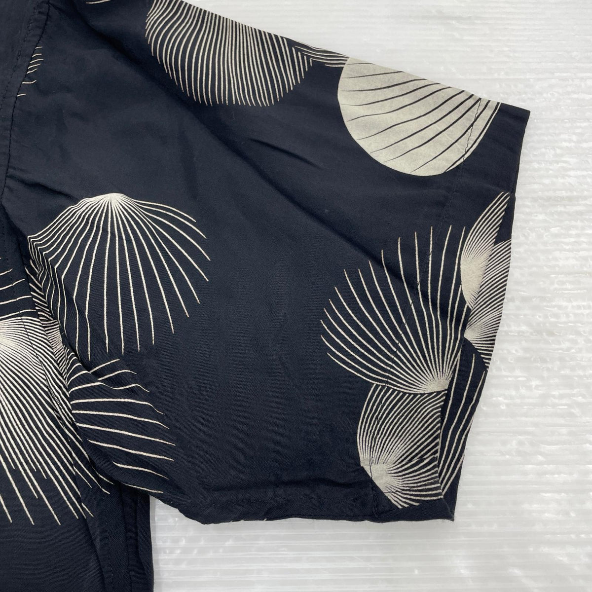 半袖シャツ ｘPJ RAYON ALOHA SHIRT SHELL L ブラック