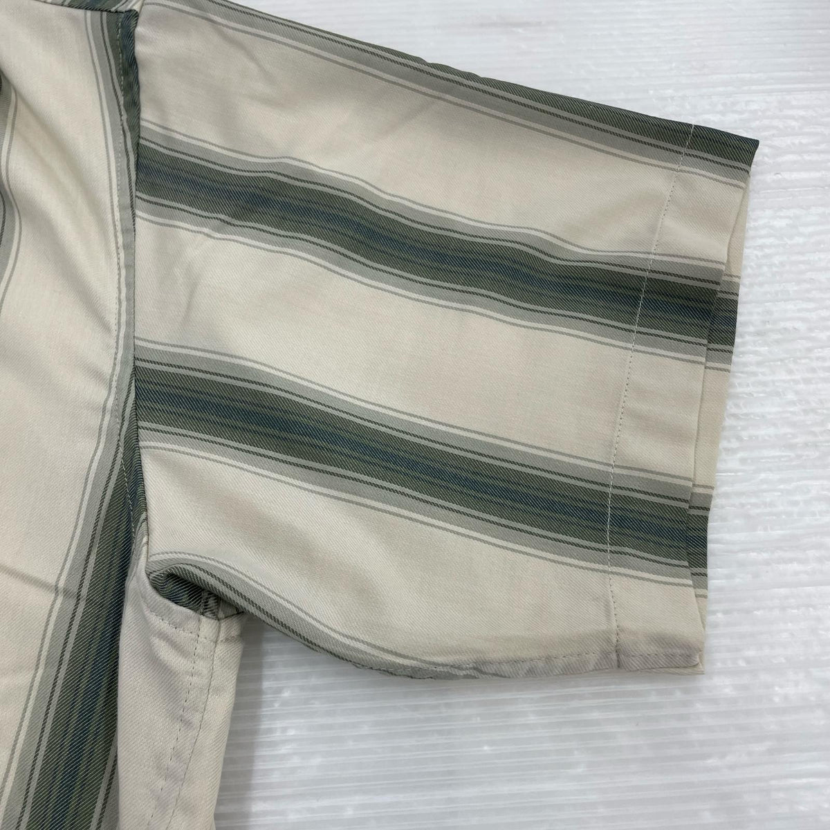 半袖シャツ STRIPE SS SHIRT L グリーン