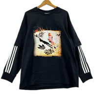 長袖Ｔシャツ ×KORN LONGSLEEVE BLACK (L) L ブラック