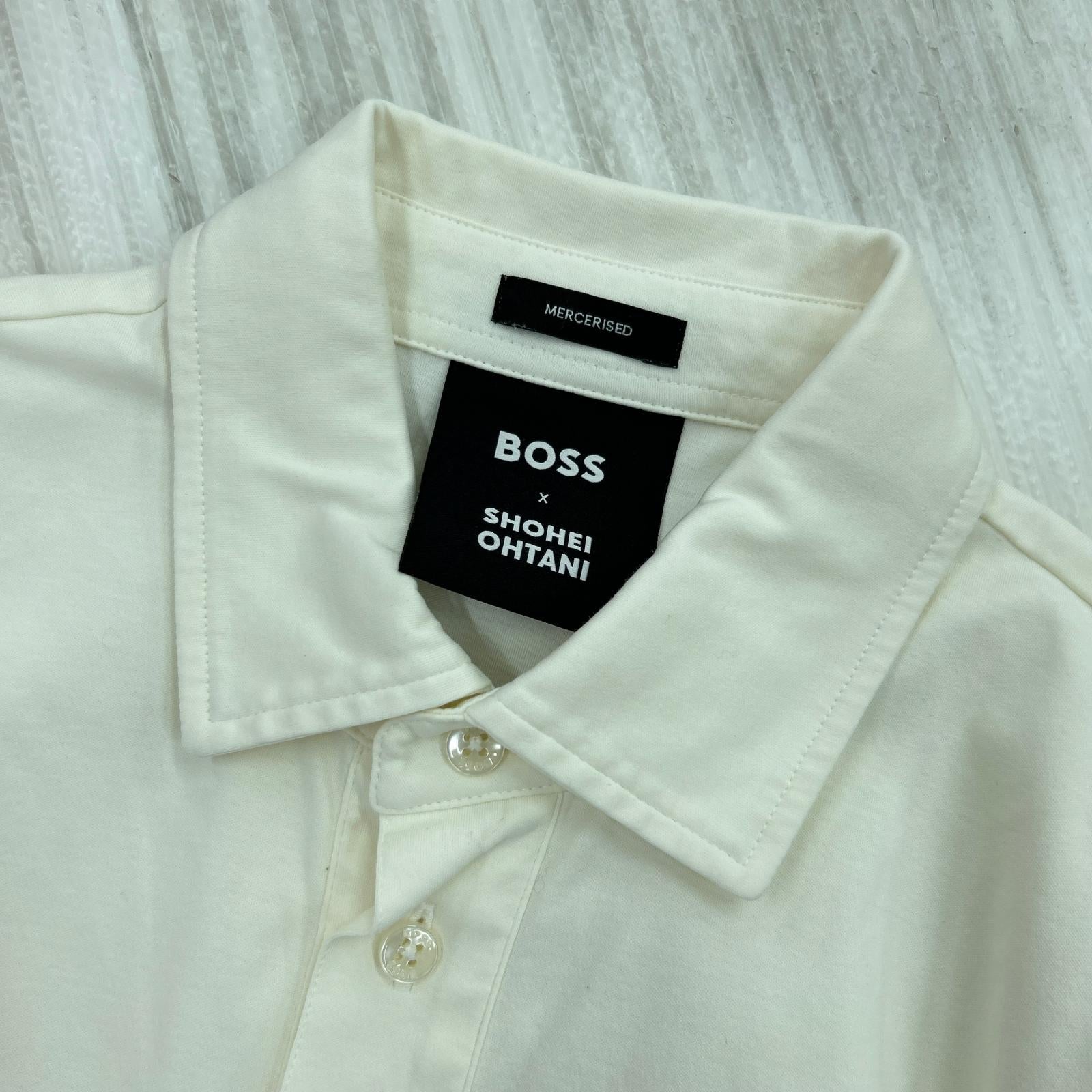 ポロシャツ BOSS SHOHEI OHTANI ポロシャツ ホワイト