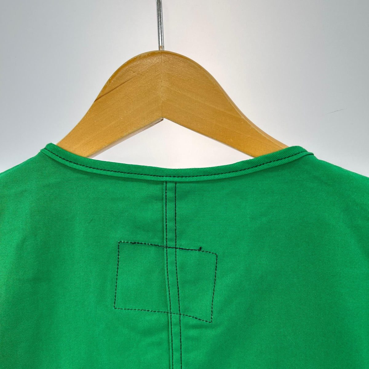 長袖シャツ 80s U.S NAVY GROUND CREWMANS VEST S/M グリーン