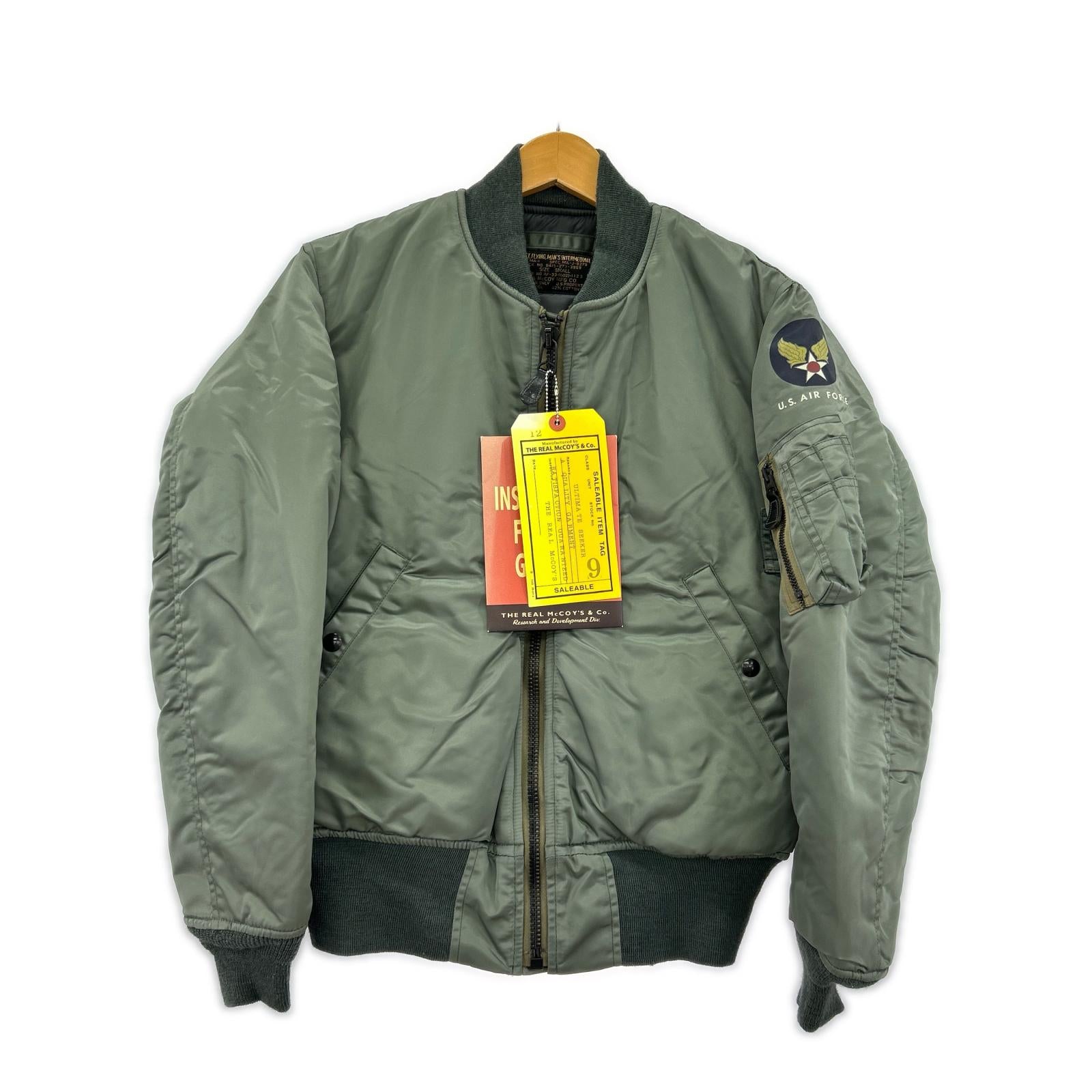 ジャケット TYPE MA-1 REAL McCOY MFG. CO. (S) S