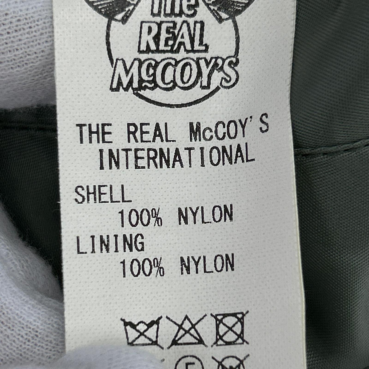 ジャケット TYPE MA-1 REAL McCOY MFG. CO. (S) S