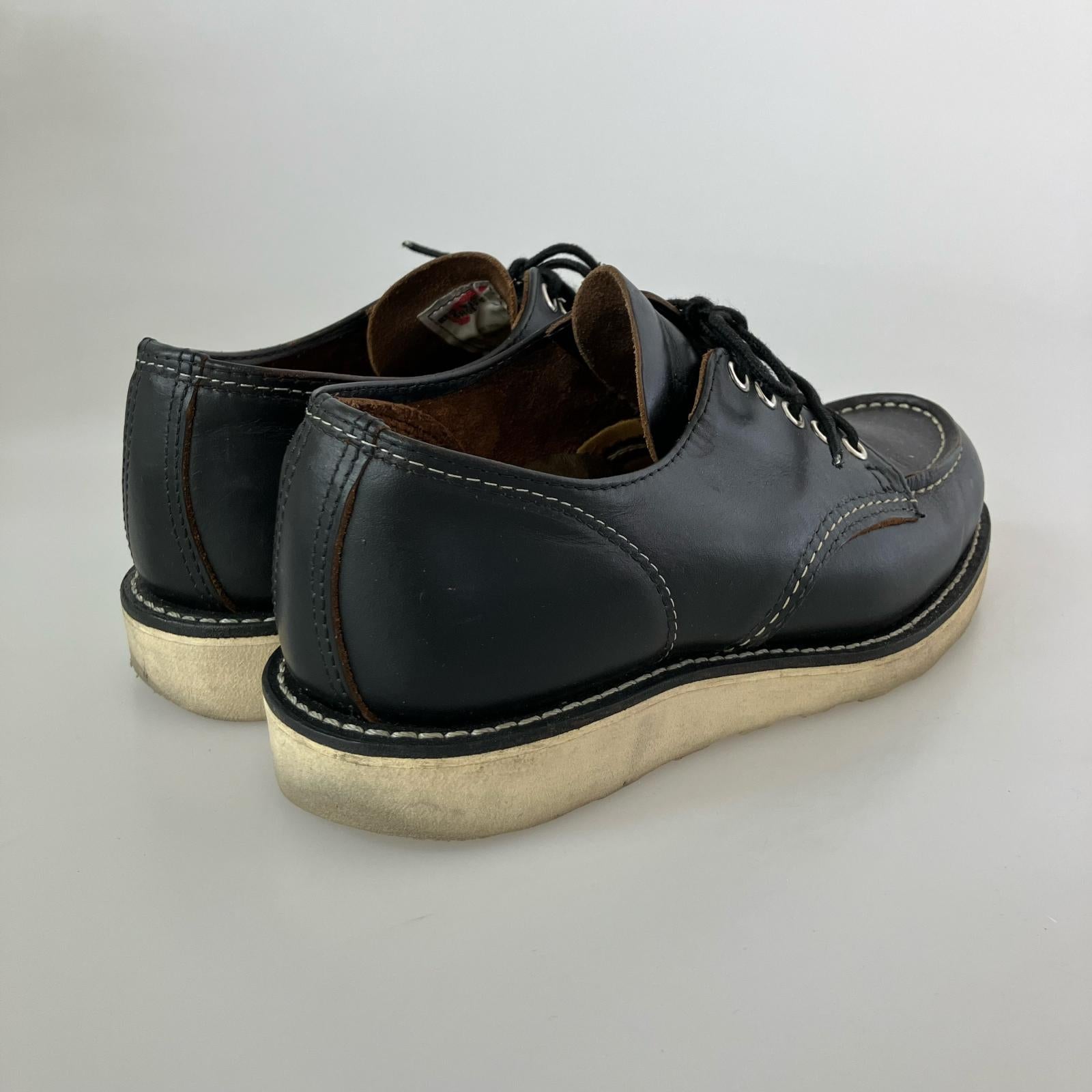 シューズ 8090 Classic Moc Oxford 黒 (25.0) 25cm (US7 UK6 1/2 EU40) ブラック