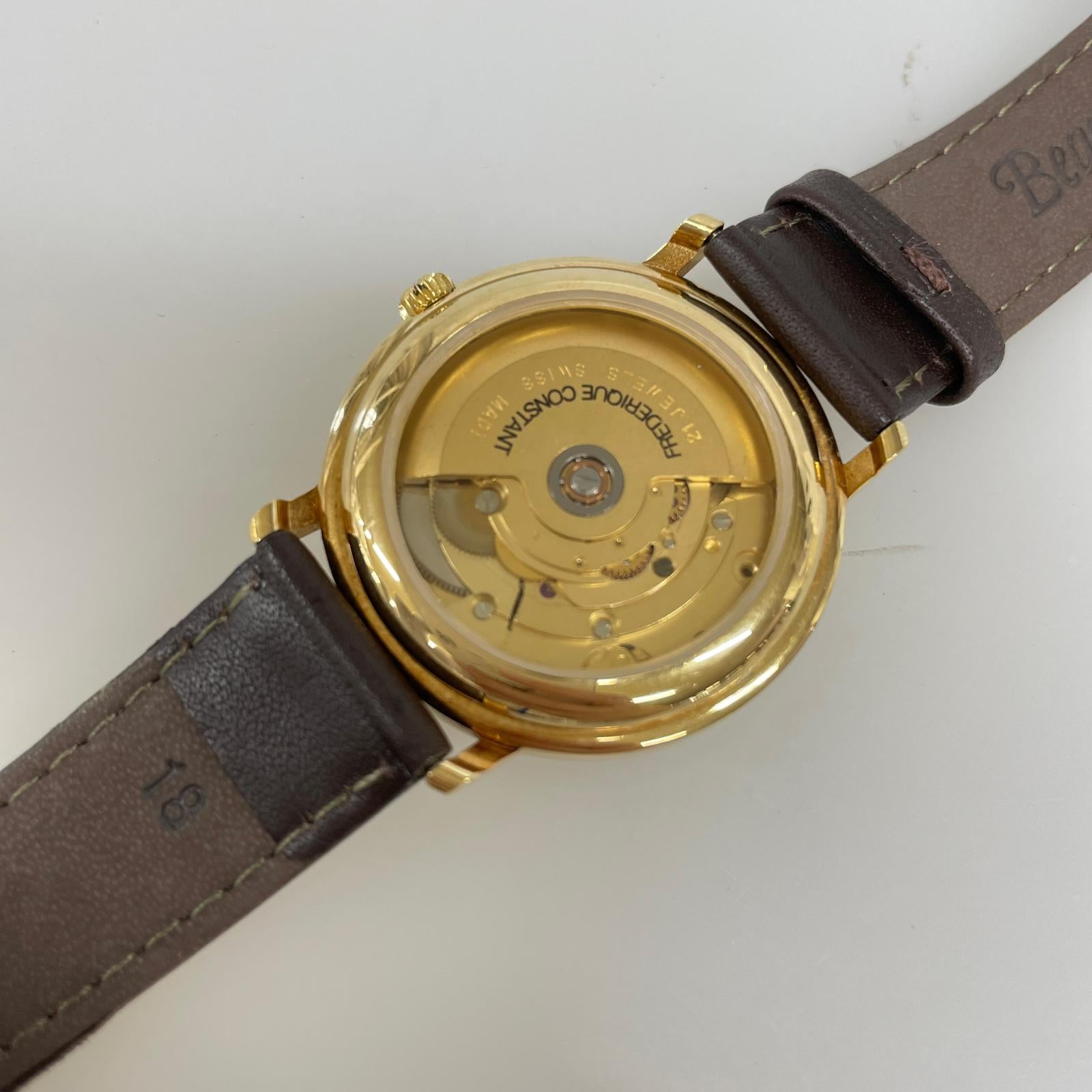 腕時計 FREDERIQUECONSTANT 自動巻 スイス製 ホワイト