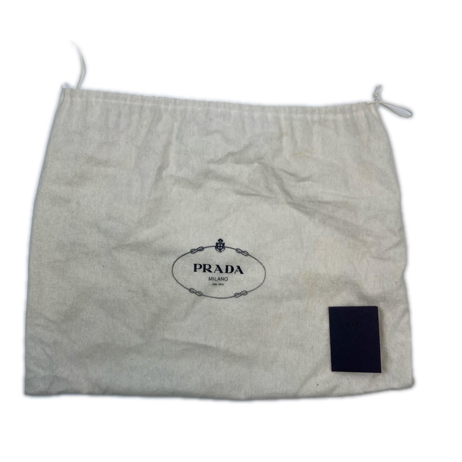 PRADA ムーンバッグ シボレザー ワンショルダーバッグ