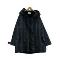その他アウター 00s Nylon Hooded Coat M ブラック