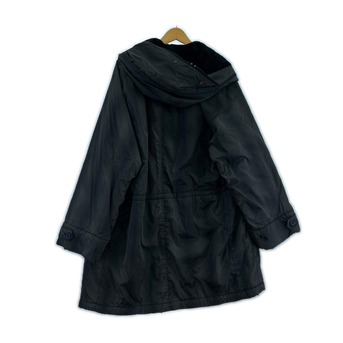 その他アウター 00s Nylon Hooded Coat M ブラック