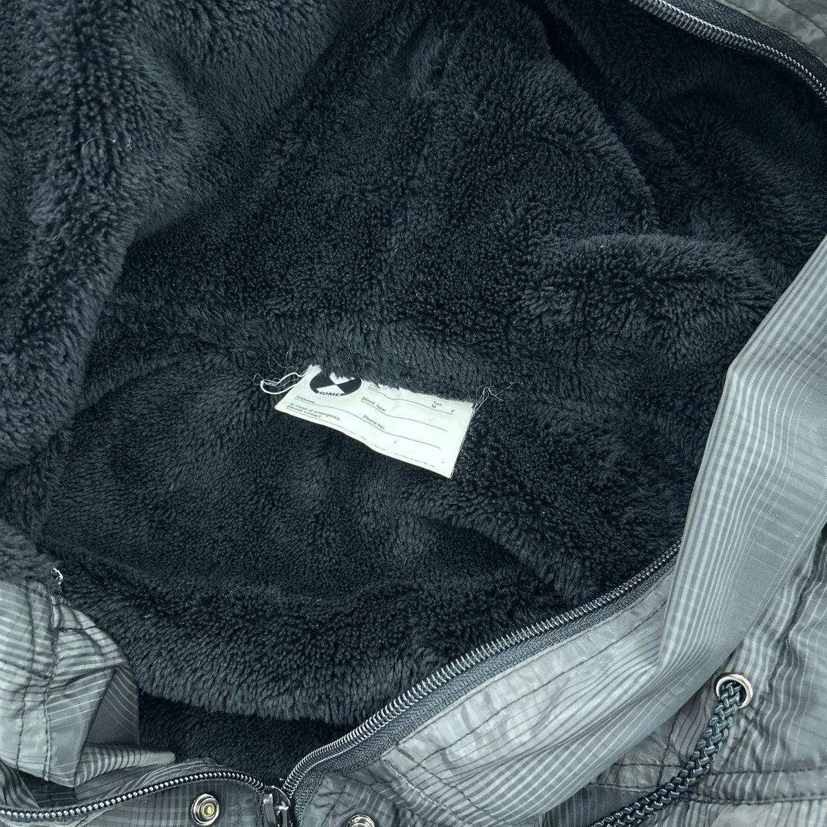 その他アウター 00s Nylon Hooded Coat M ブラック