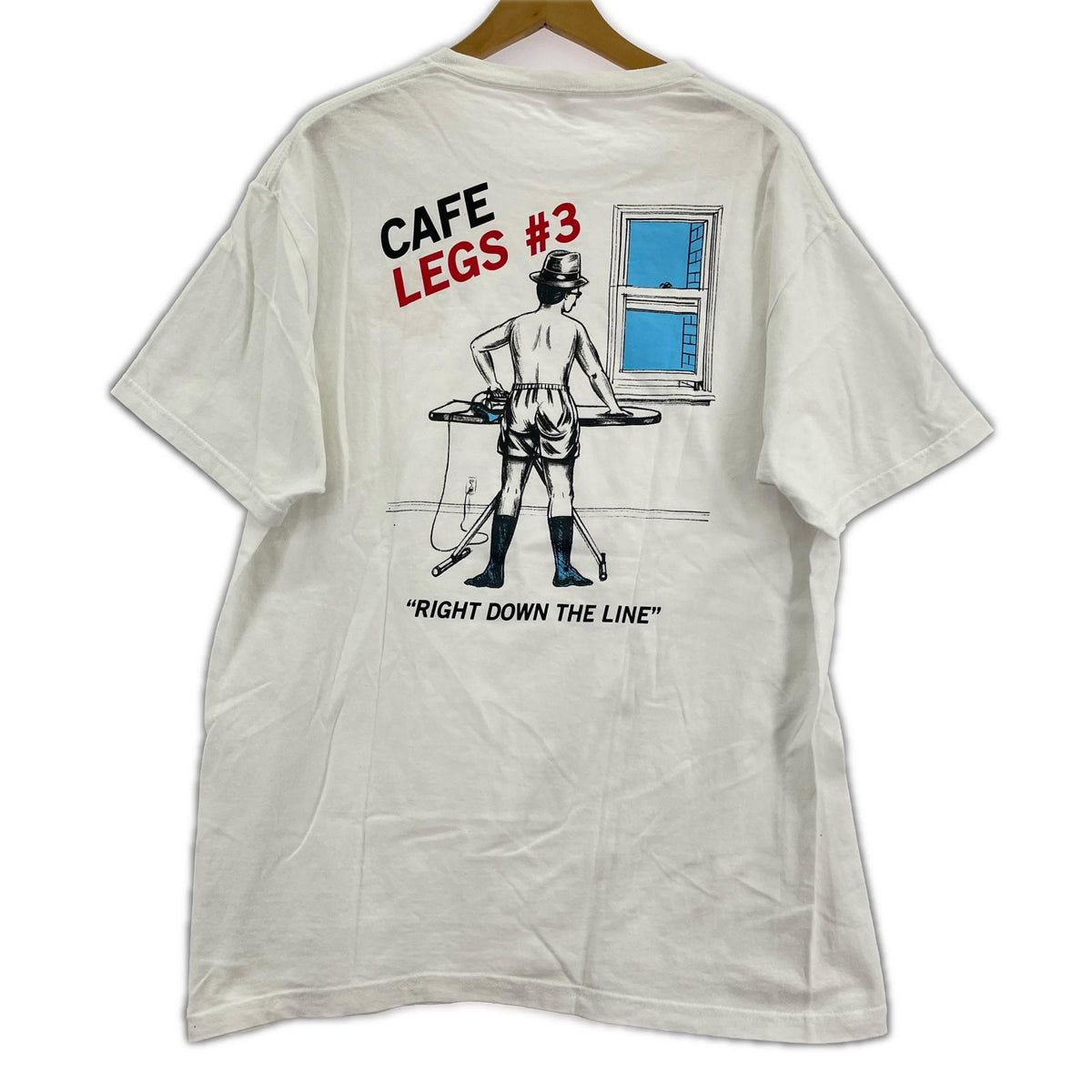 半袖シャツ CAFE LEGS #3 L ホワイト