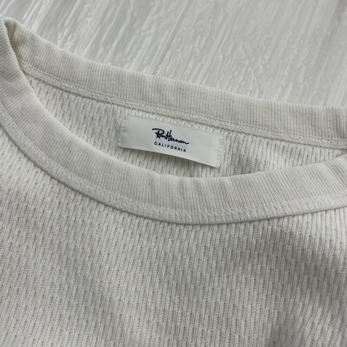 長袖Ｔシャツ ｳﾞｨﾝﾃｰｼﾞｻｰﾏﾙ ﾌﾟﾙｵｰﾊﾞｰ 白 (M) M ホワイト