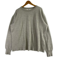 長袖Ｔシャツ ｳﾞｨﾝﾃｰｼﾞｻｰﾏﾙﾌﾟﾙｵｰﾊﾞｰ ｸﾞﾚｰ (M) M グレー