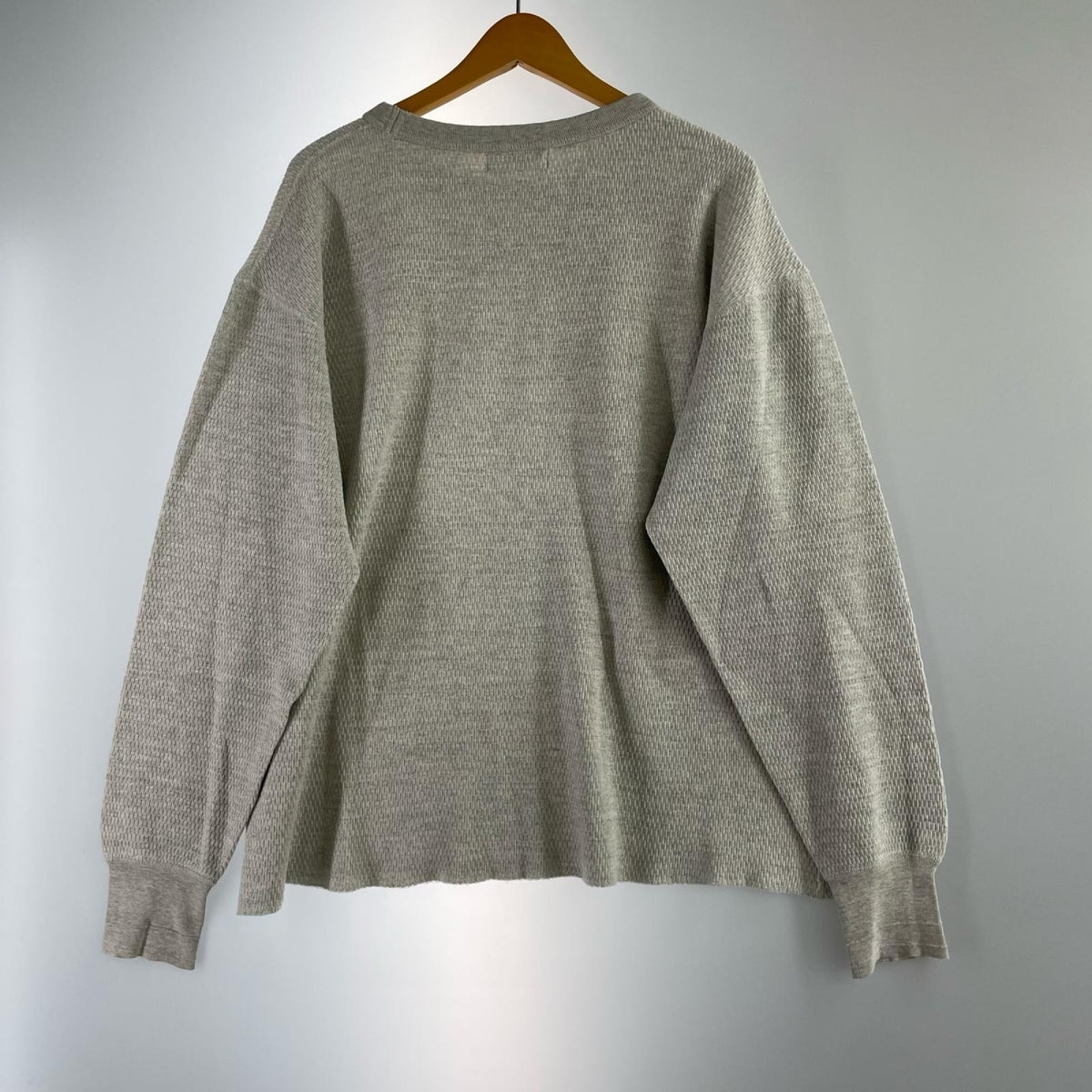 長袖Ｔシャツ ｳﾞｨﾝﾃｰｼﾞｻｰﾏﾙﾌﾟﾙｵｰﾊﾞｰ ｸﾞﾚｰ (M) M グレー