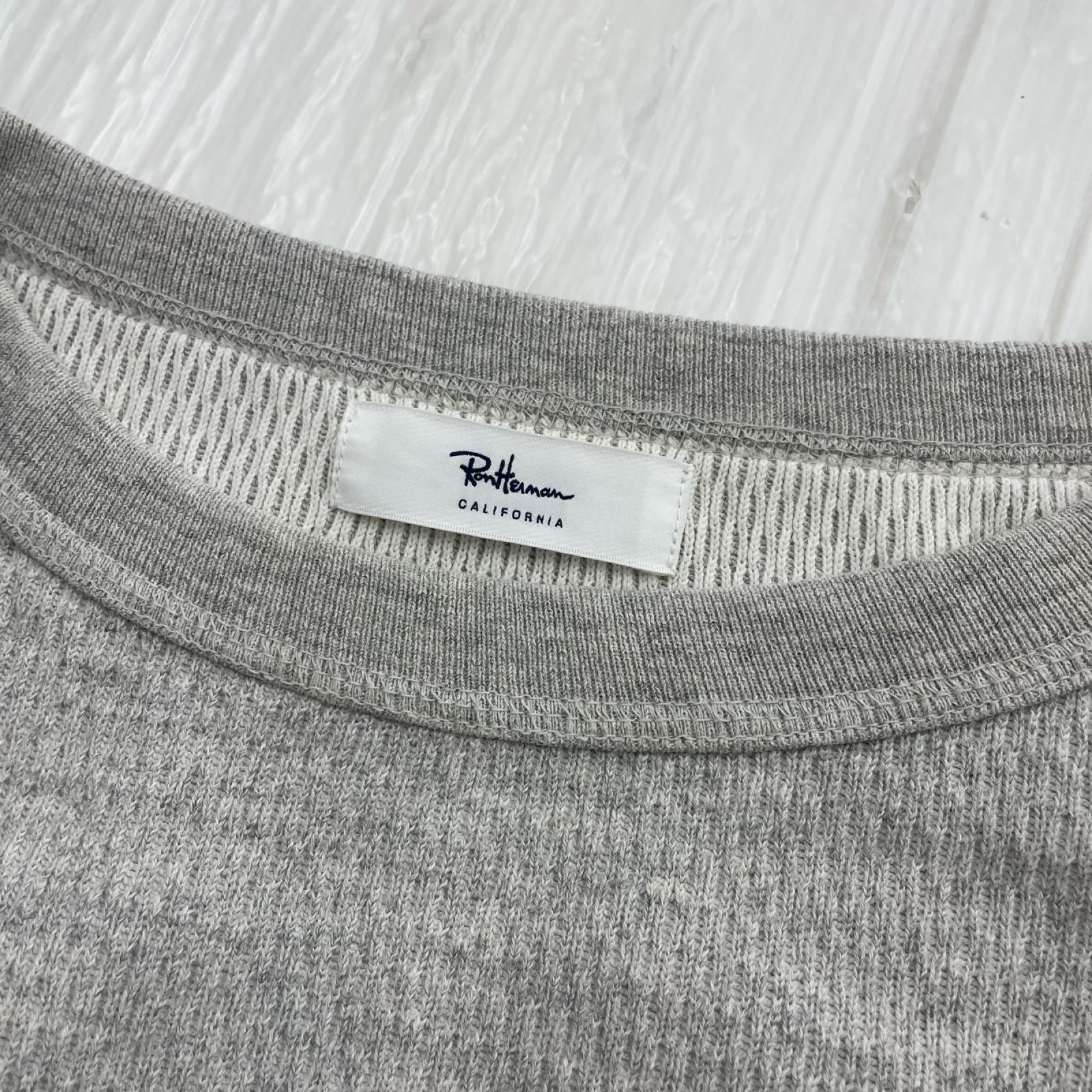 長袖Ｔシャツ ｳﾞｨﾝﾃｰｼﾞｻｰﾏﾙﾌﾟﾙｵｰﾊﾞｰ ｸﾞﾚｰ (M) M グレー