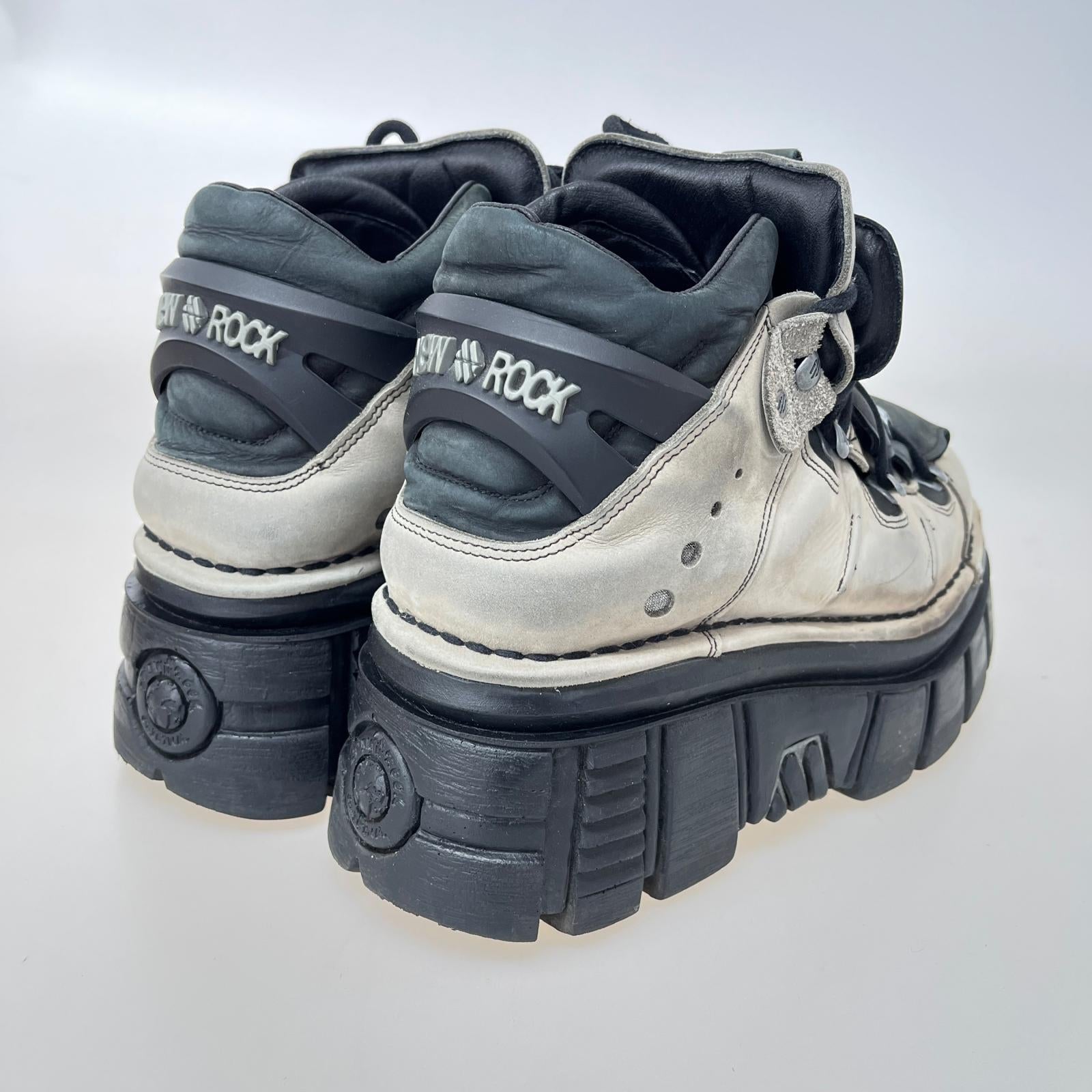 スニーカー NEW ROCK M-106-C96 グレー (46) グレー