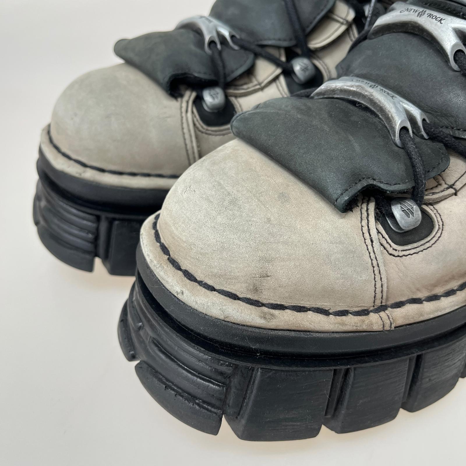 スニーカー NEW ROCK M-106-C96 グレー (46) グレー