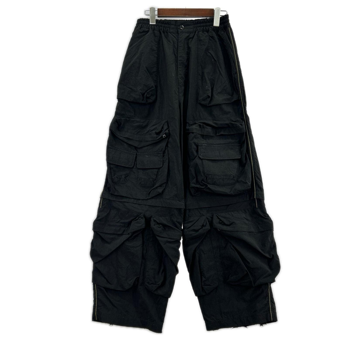 パンツ DETACHABLE NYLON CARGO P-STAIND ﾌﾞﾗｯｸ 44 ブラック