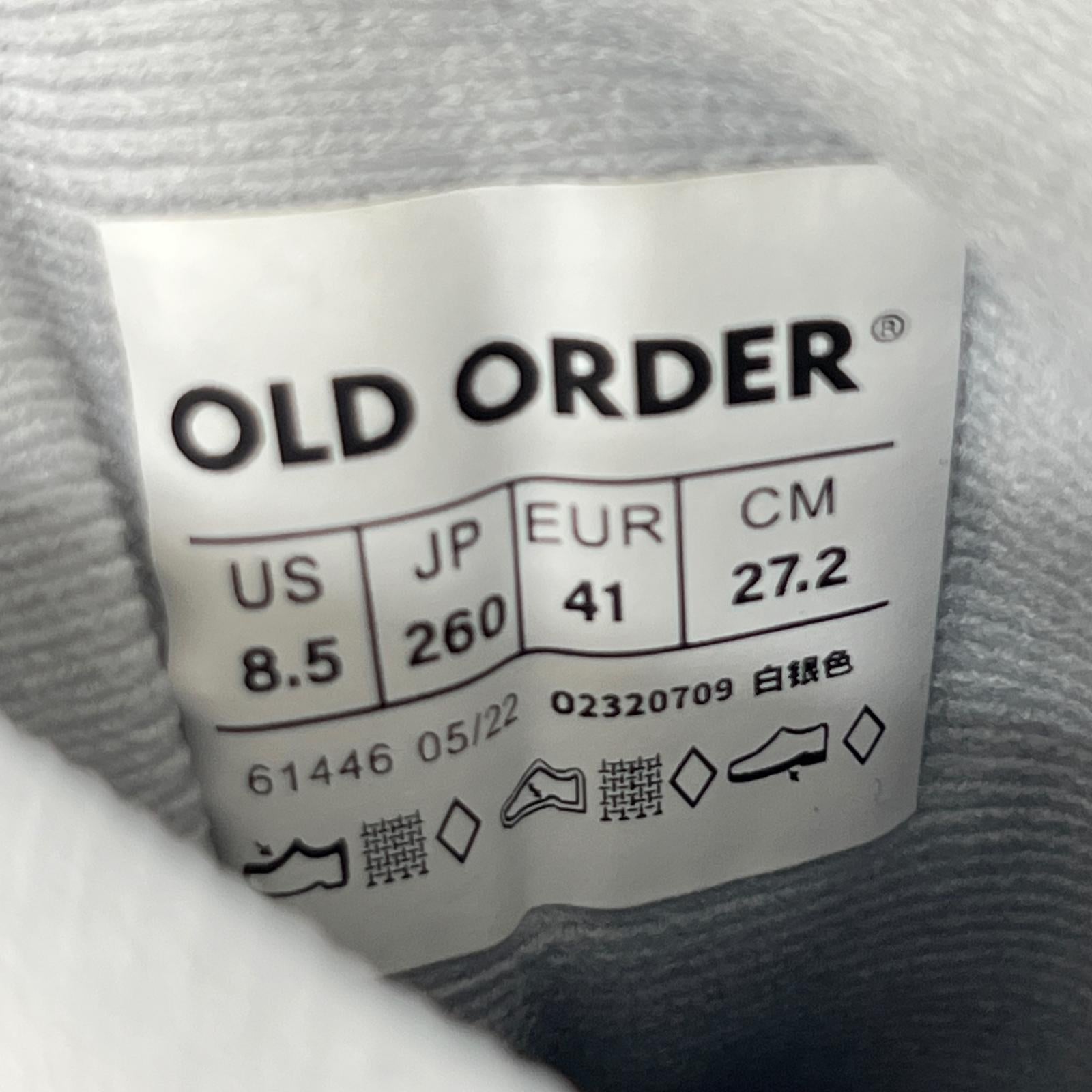 スニーカー old order ﾀﾞｯﾄｽﾆｰｶｰ 26cm 26cm (US8 UK7 1/2 EU42) シルバー