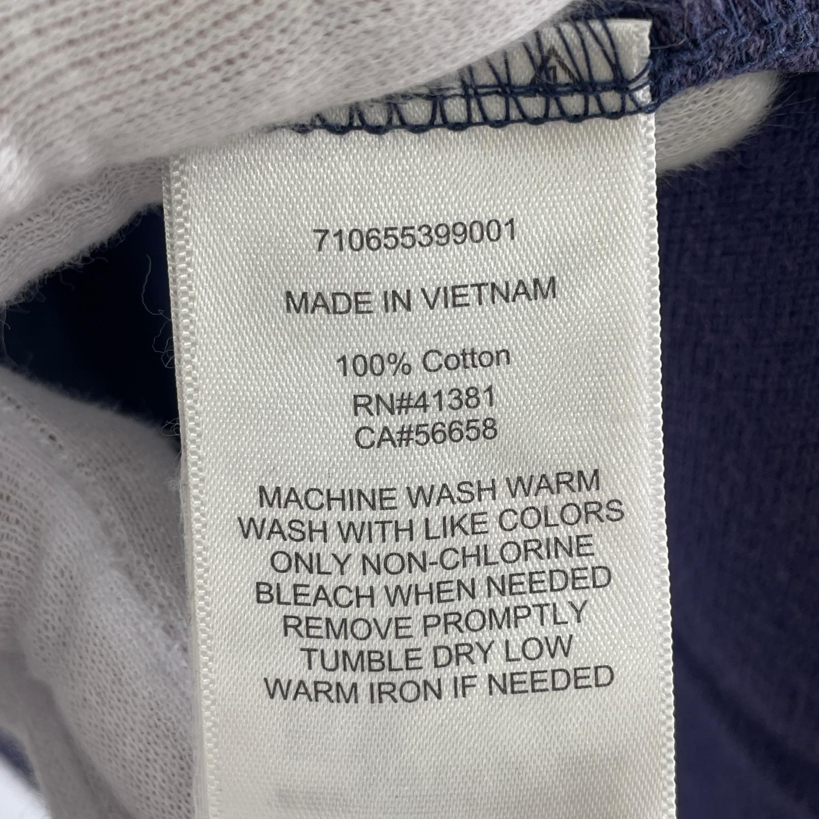 ポロシャツ CUSTOM FIT ビックポニー 紺 (S) S パープル