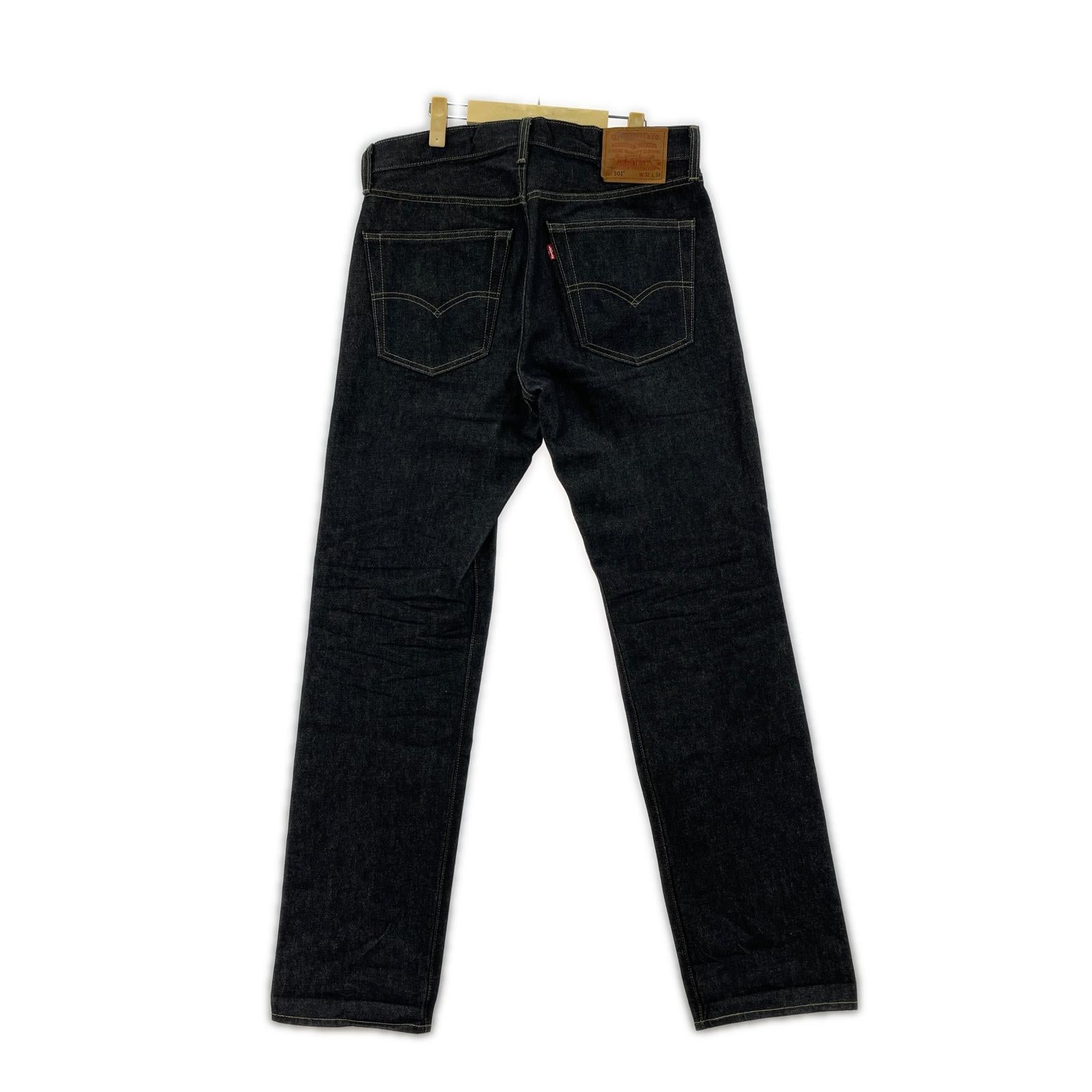 デニムパンツ PREMIUM/501 BLACK JEANS 32 ブラック