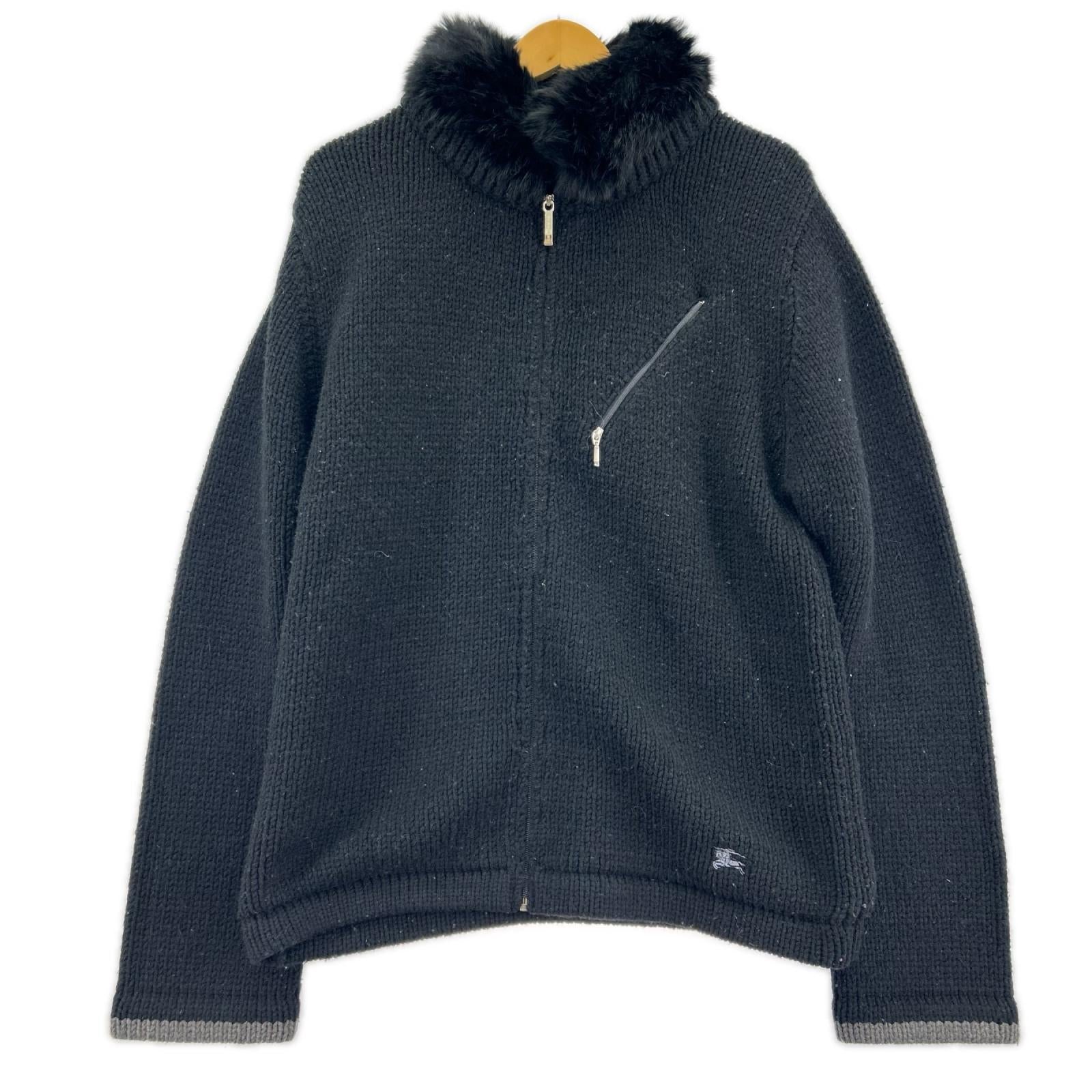 ジャケット ファー ニットジャケット 2 黒 BMT27-316-09 2 ブラック