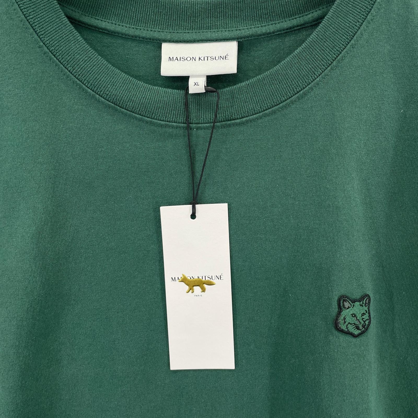 半袖Ｔシャツ ボールド フォックスヘッド パッチT 緑 (XL) グリーン
