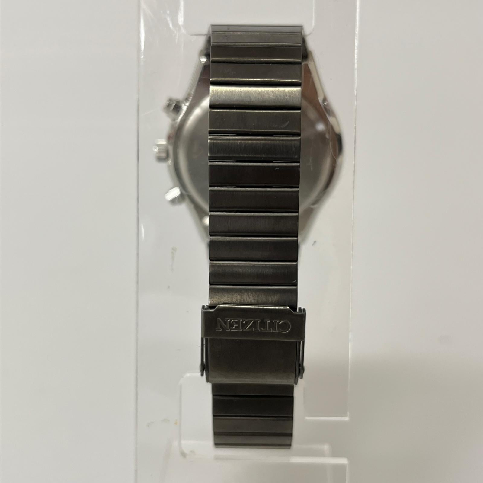 腕時計 CITIZEN×BEAMS クロノグラフ 腕時計 ブラック