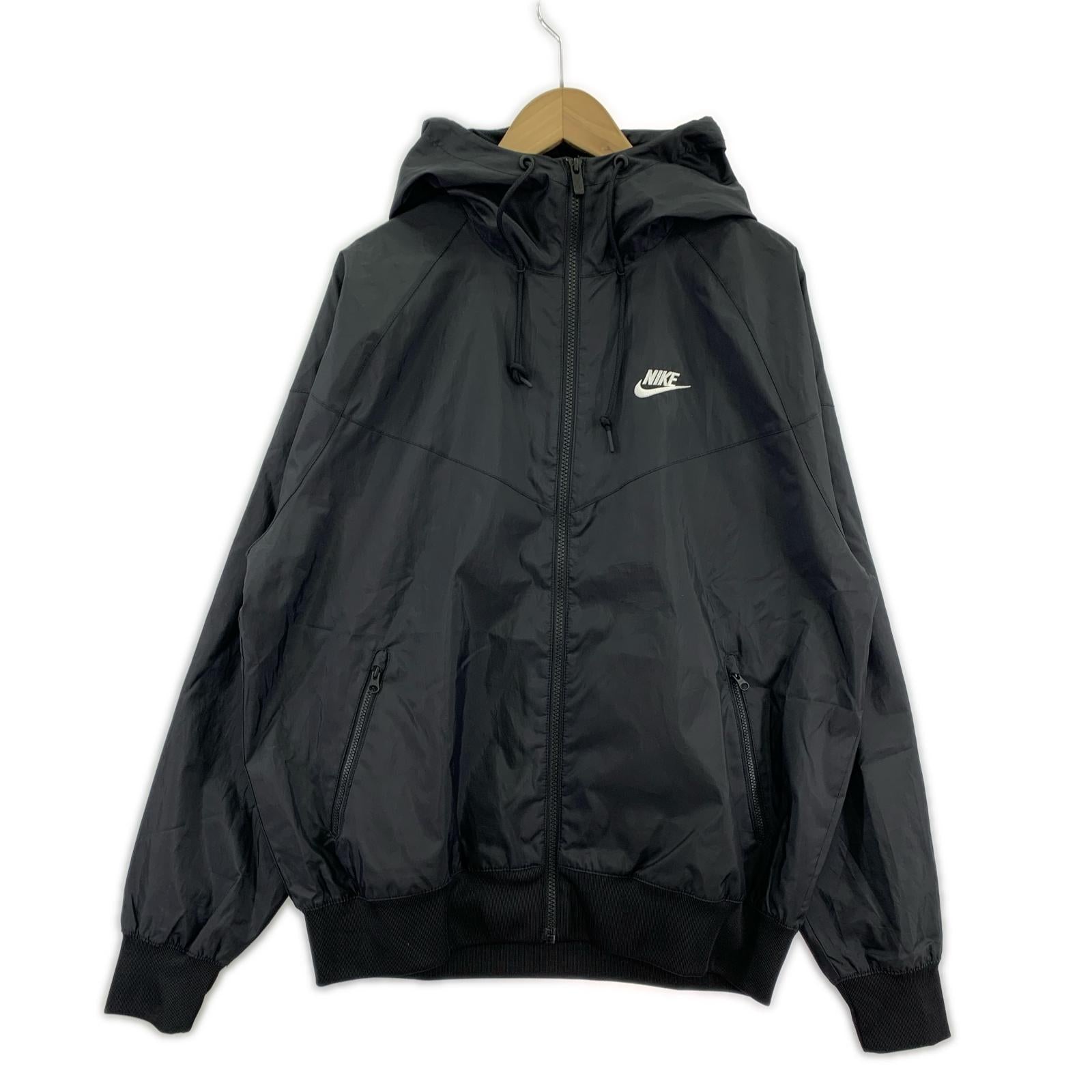 ジャケット ウーブンフーディジャケット BLK M M ブラック