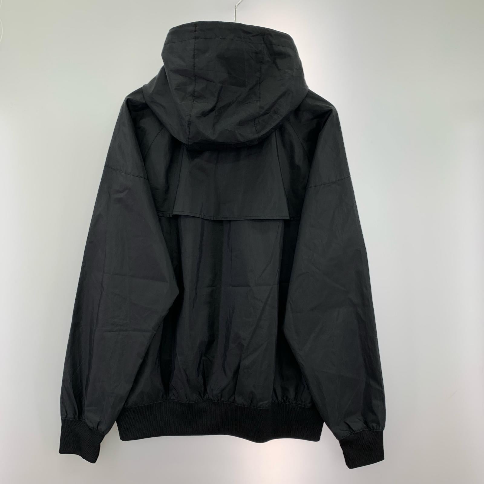 ジャケット ウーブンフーディジャケット BLK M M ブラック