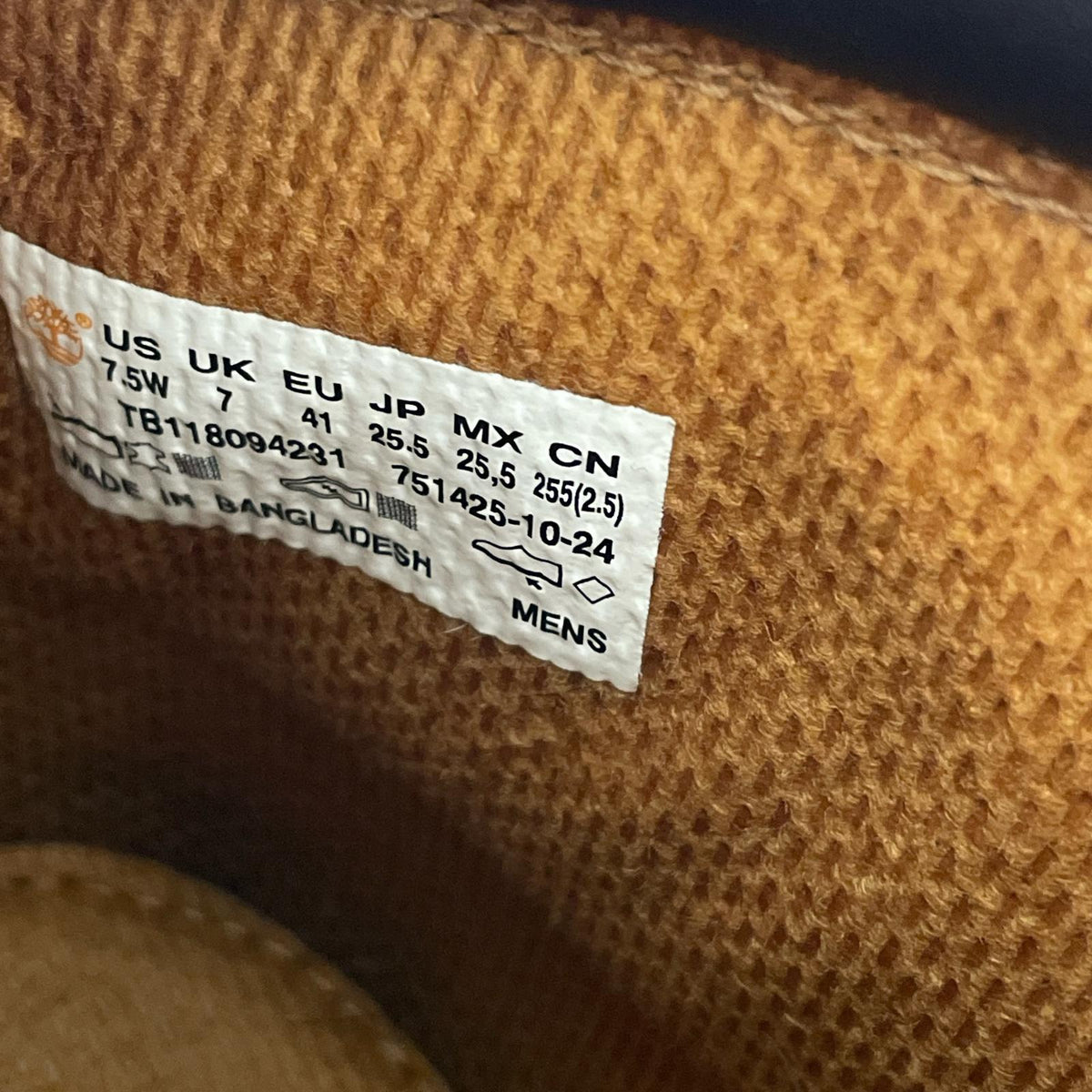 ブーツ Timberland クラシック 6インチウォータープルーフブーツ 25.5 キャメル 25.5cm (US7 1/2 UK7 EU41)