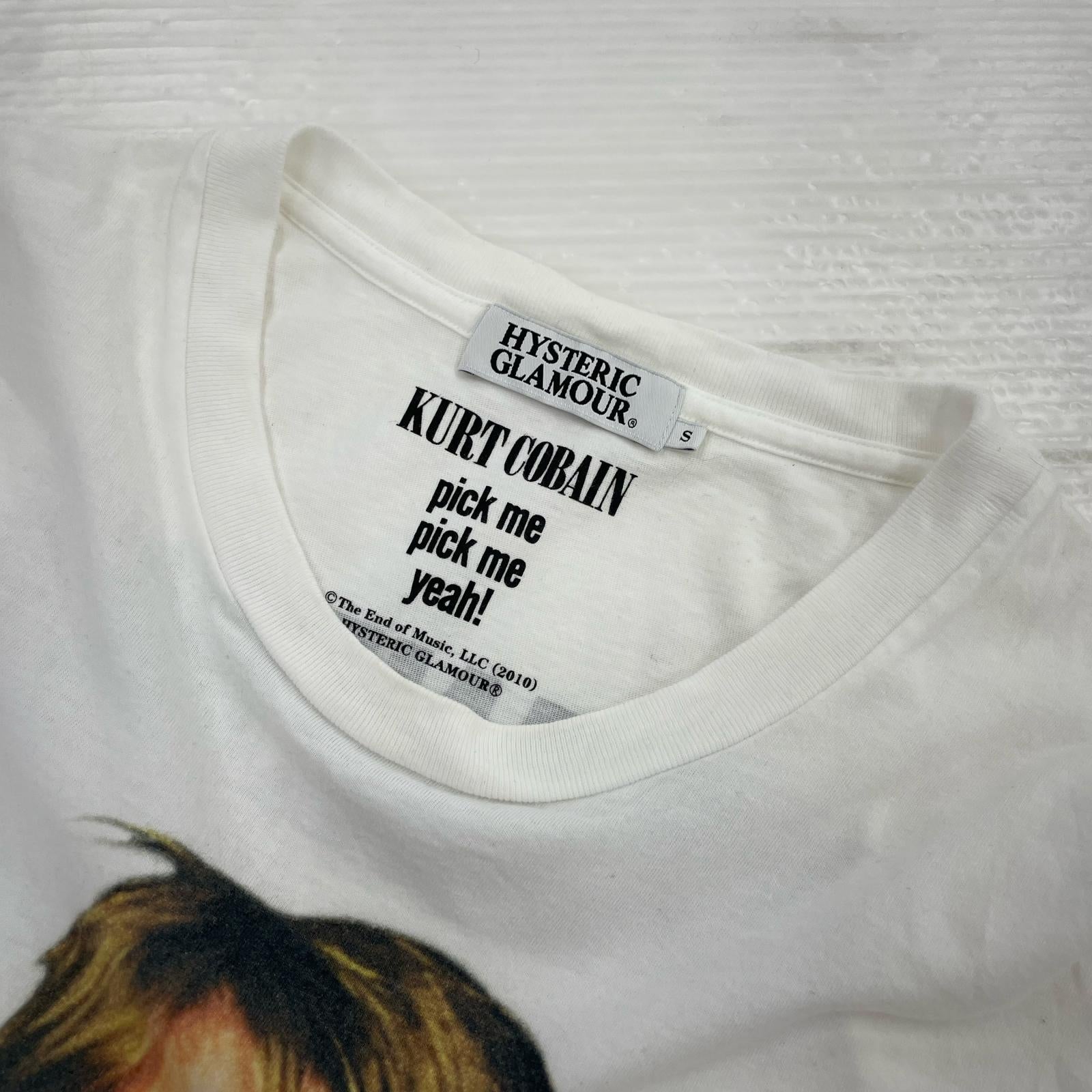 半袖Ｔシャツ KURT COBAIN Tシャツ(S) 0201CT09 ホワイト S ホワイト