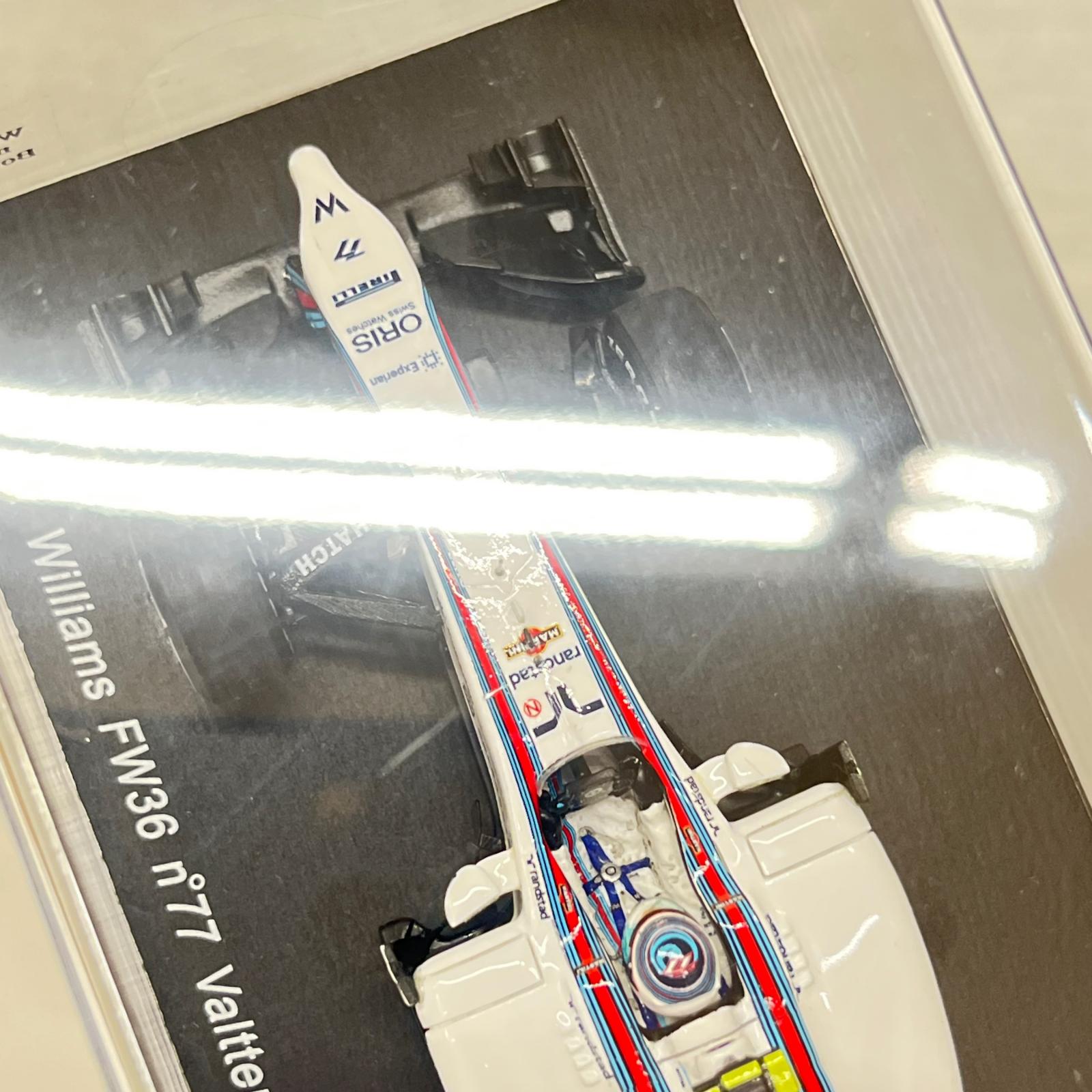 スパーク 1/43 Williams FW36 Valtteri Bottas スケールカー