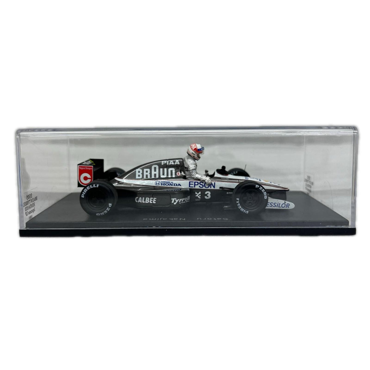 スパーク BRAUN TYRRELL HONDA 020 1991 スケールカー