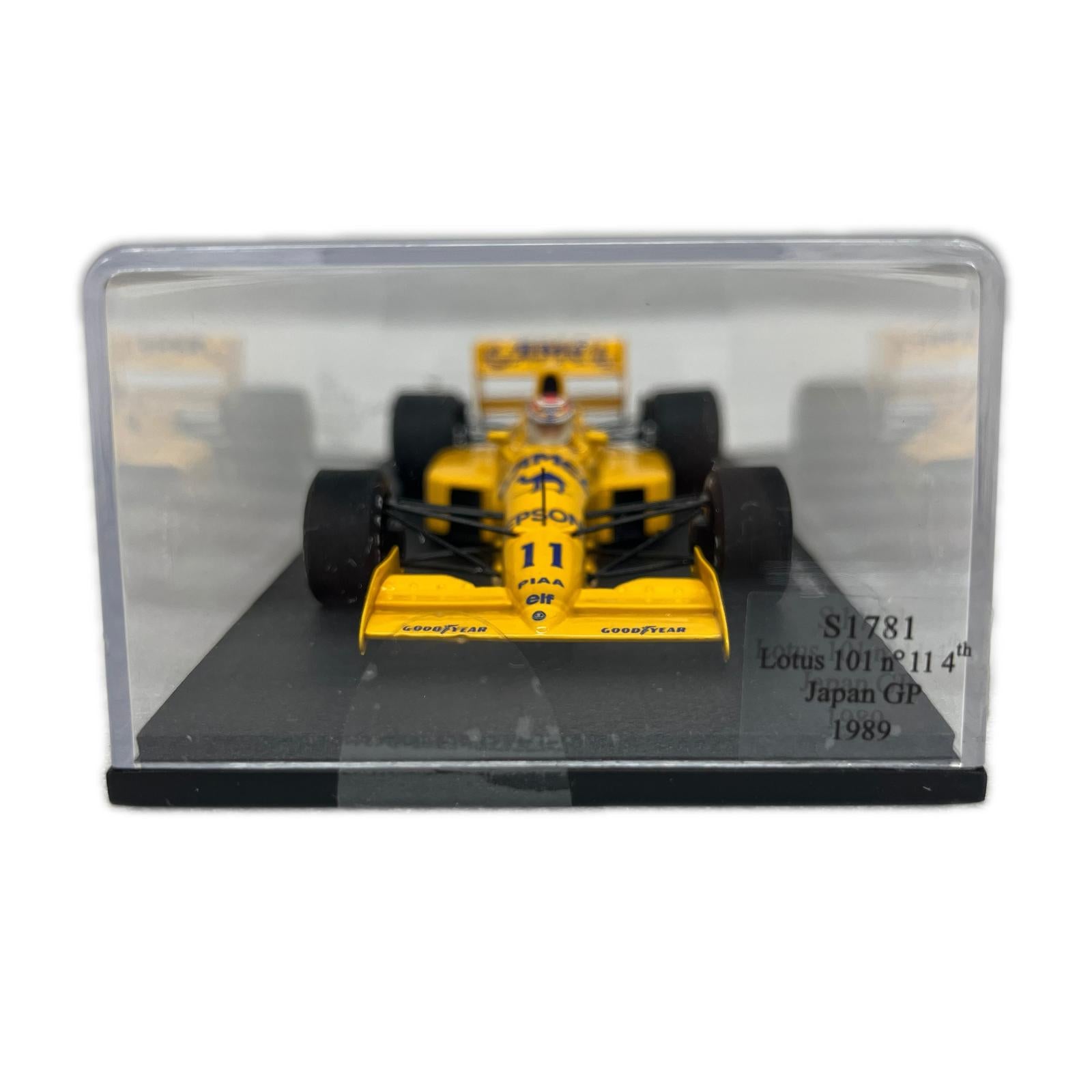 スパーク 1/43 Lotus 101 4th Japan GP 1989 スケールカー