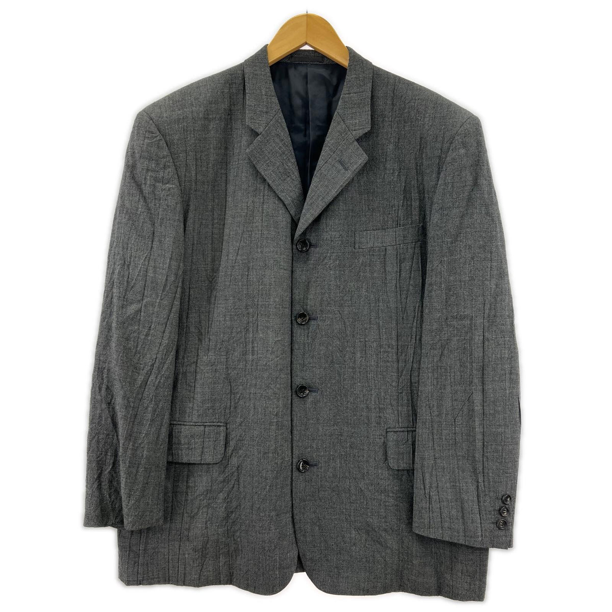 テーラードジャケット HOMME 90s ウールテーラードジャケット グレー AD1996 M M グレー
