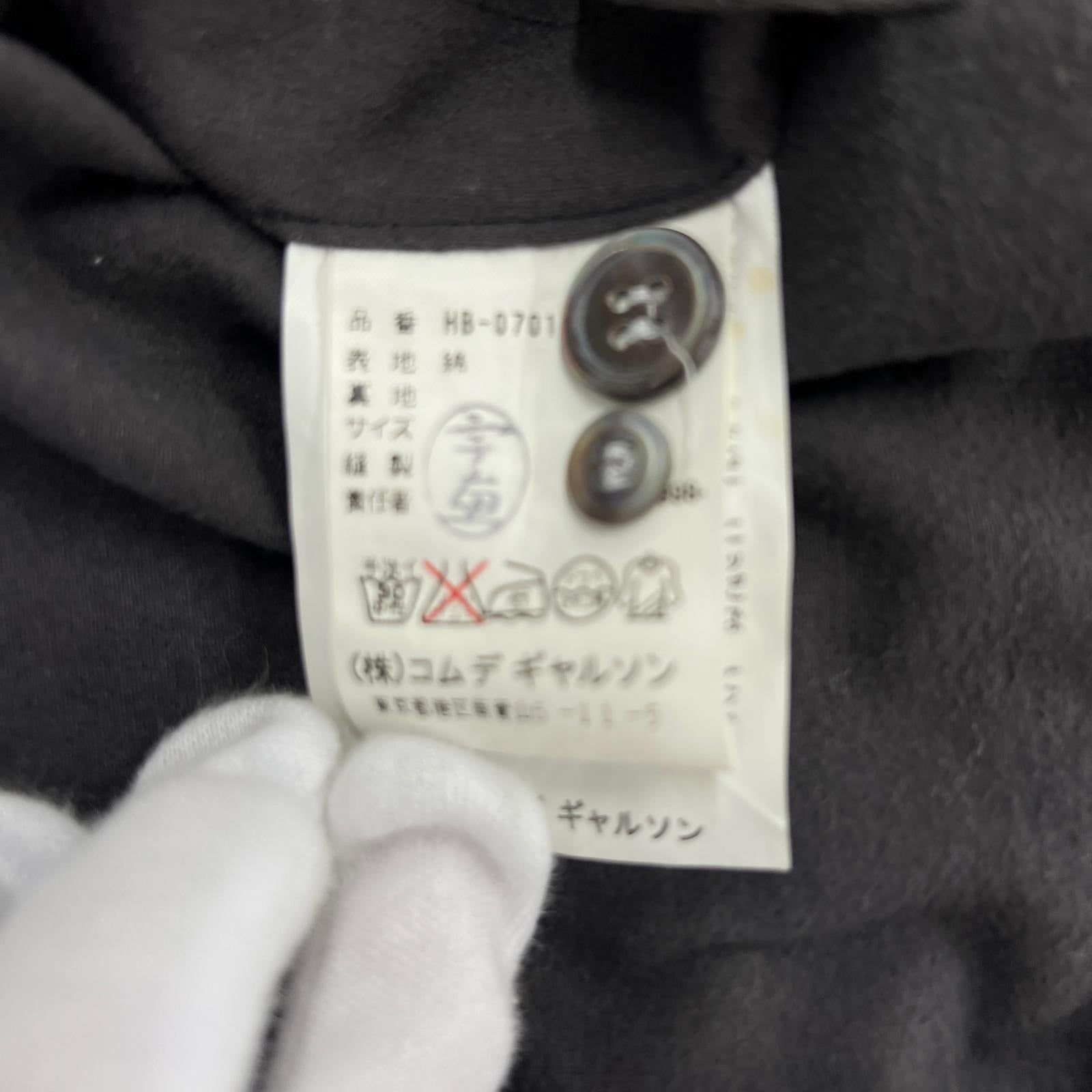 長袖シャツ HOMME 90s コットンオープンカラーシャツ グレー AD1998 グレー