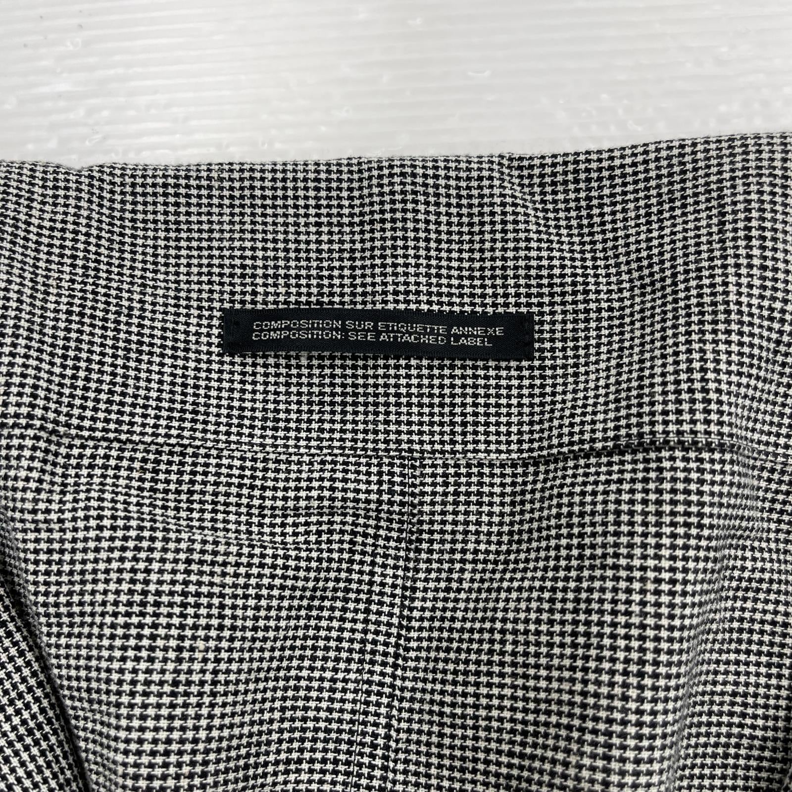 テーラードジャケット YOHJI YAMAMOTO+NOIR リネン/グレンチェック 1 1