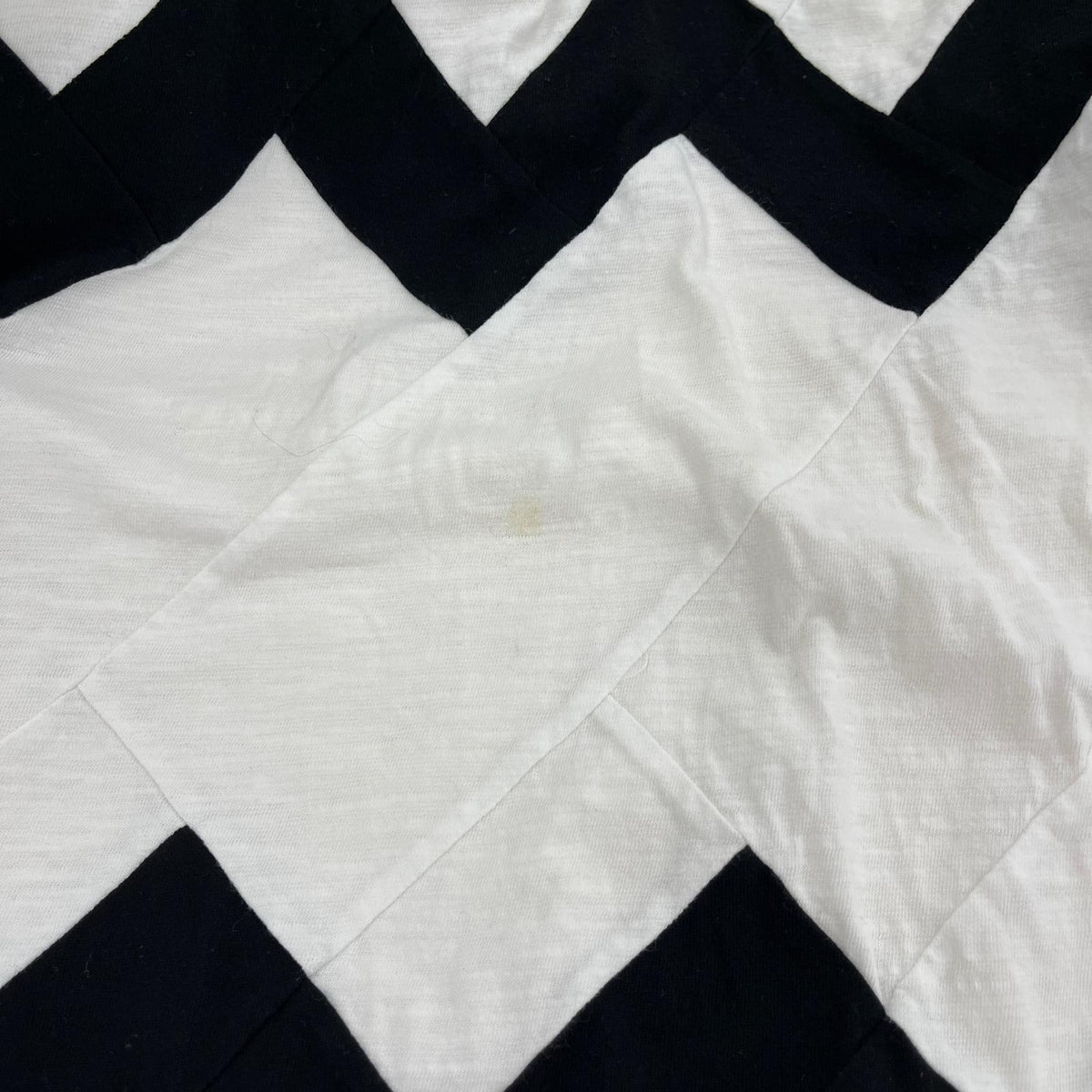 半袖Ｔシャツ パッチワーク M 生成 M ベージュ