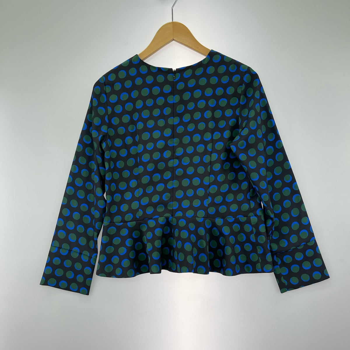 長袖Ｔシャツ ドット ペプラムトップス 36