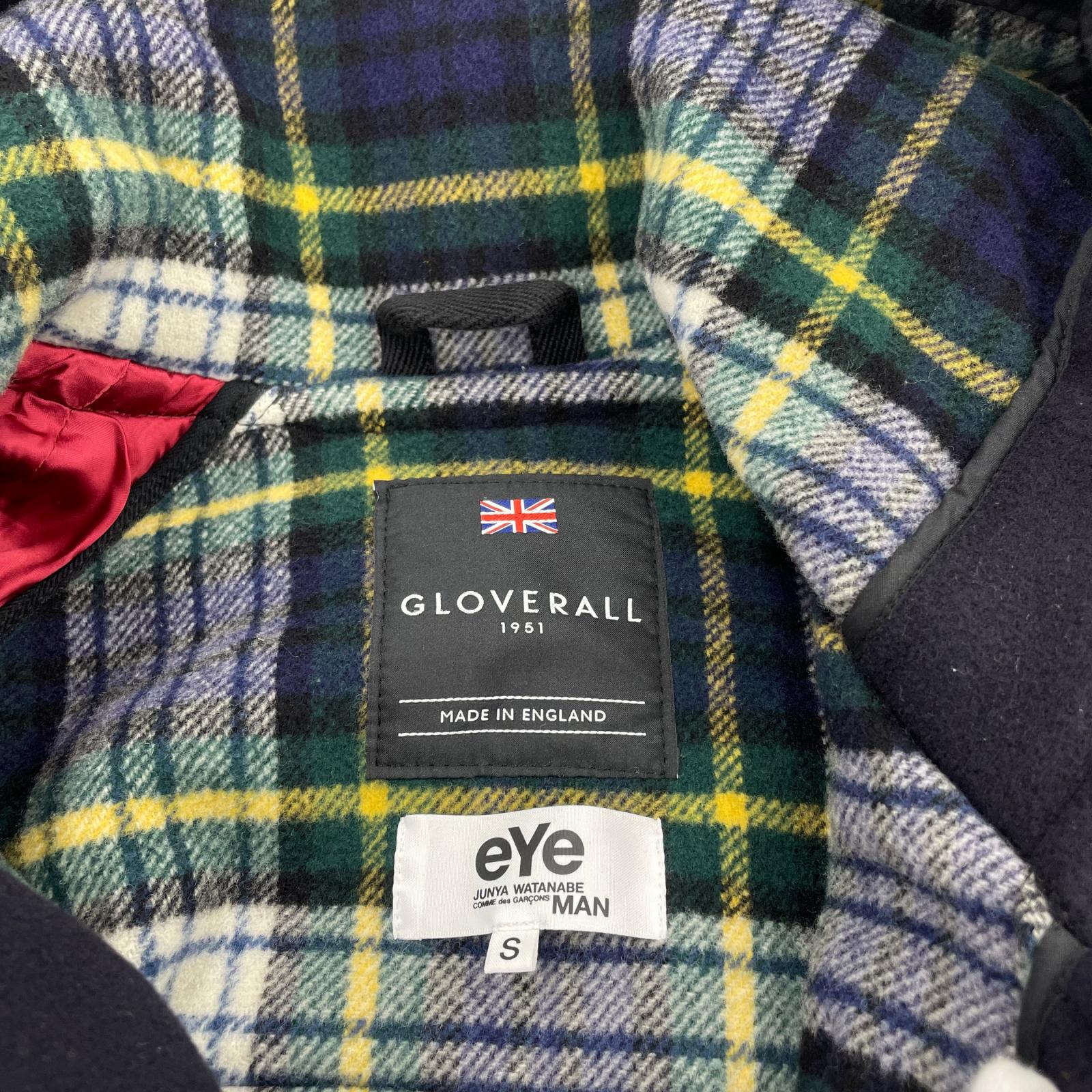 ジャケット 20AW ×GLOVERALL ダッフルコート ウール 紺黒 (S) S