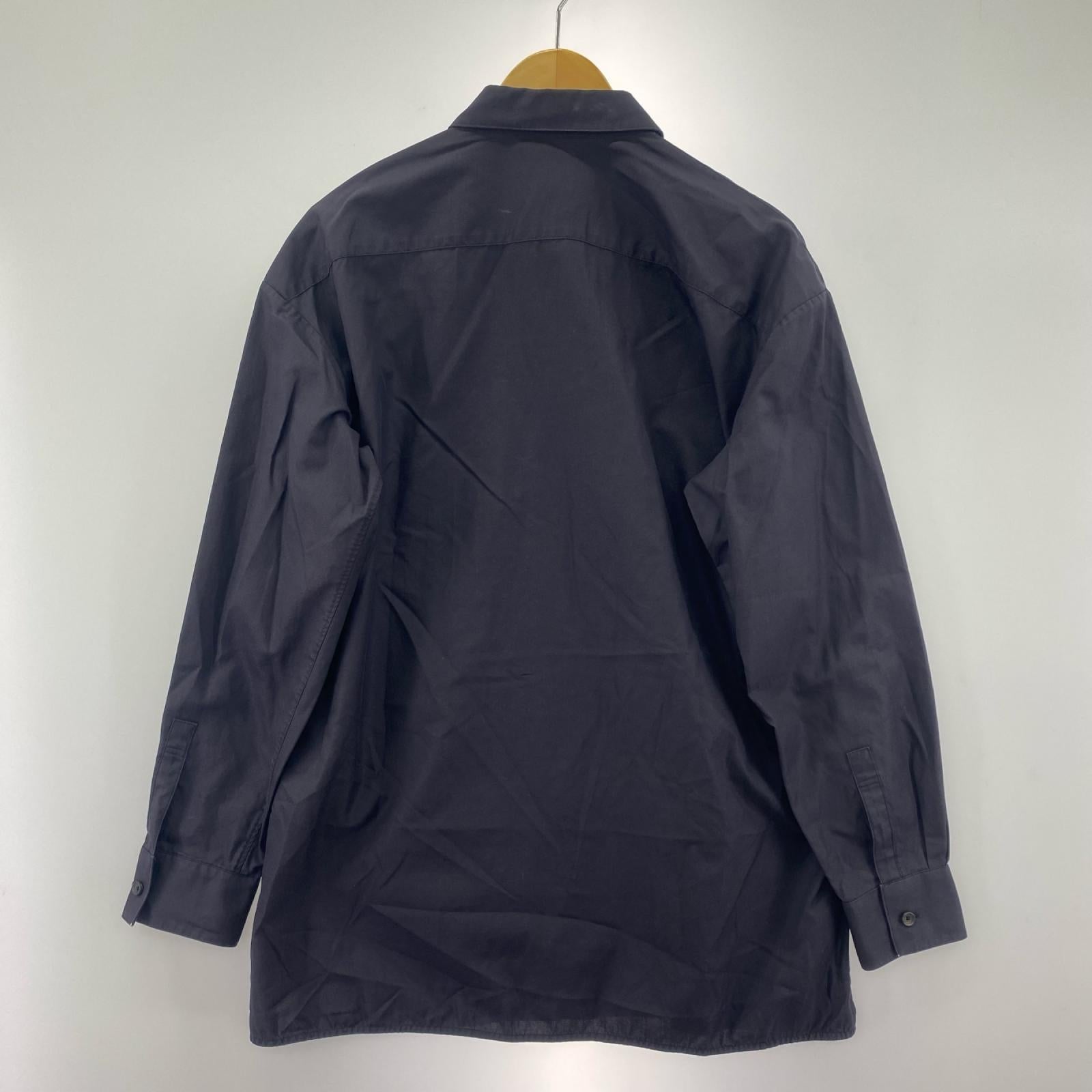 長袖シャツ ×THOMAS MASON 比翼 黒 (46) 46 ネイビー