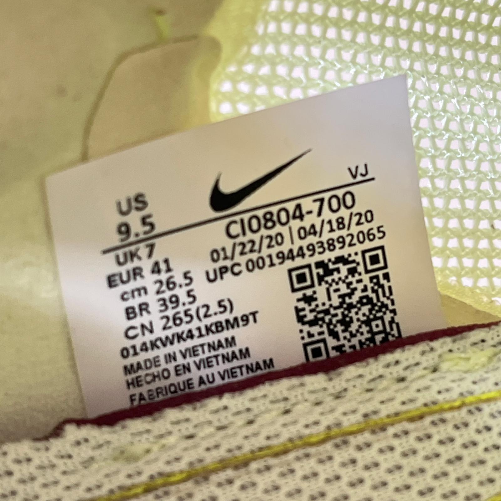 スニーカー NIKE ZOOM DOUBLE STACKED 黄 (26.5cm) 26.5cm (US8 1/2 UK8 EU43)