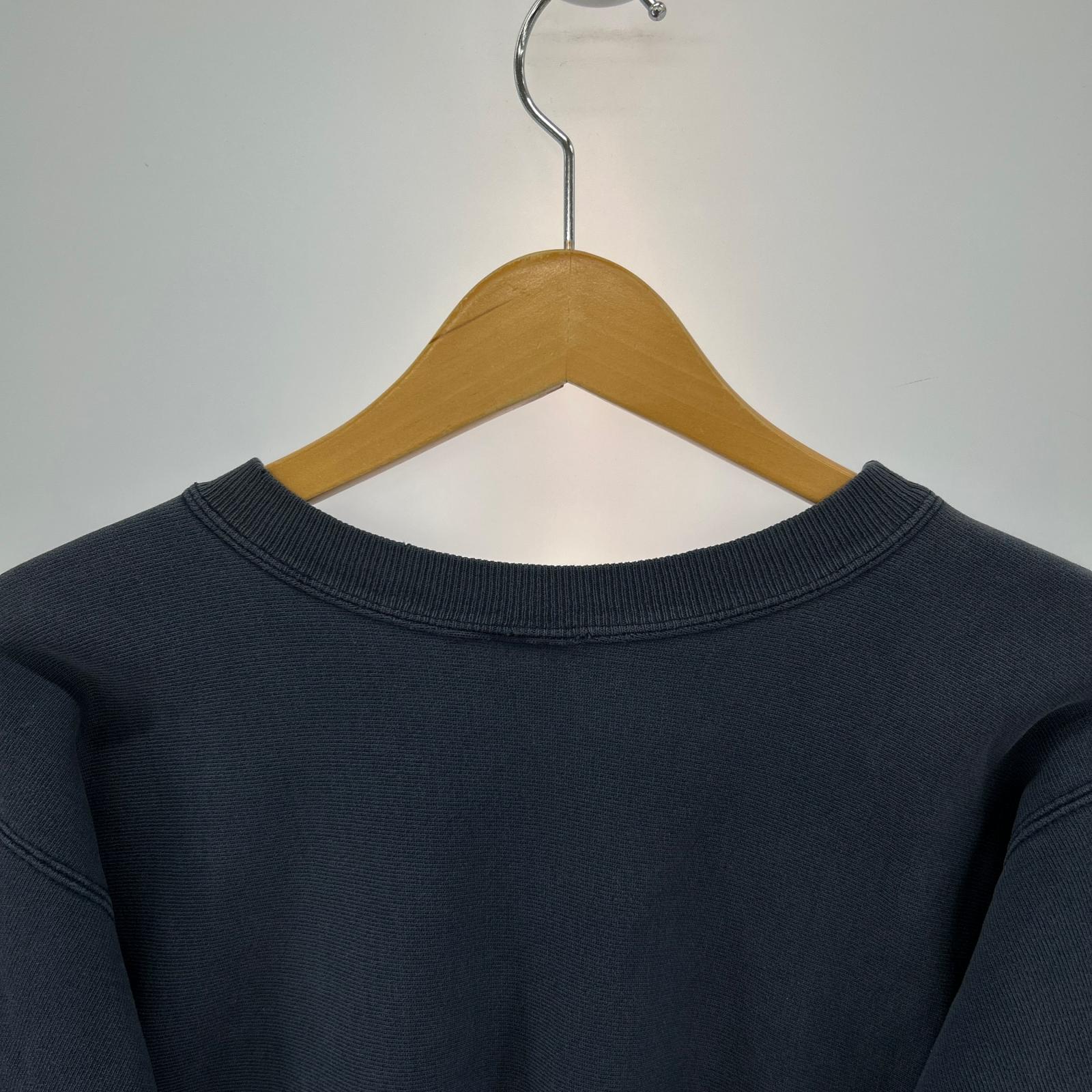 スウェット 90s REVERSE WEAVE ネイビー M M ネイビー