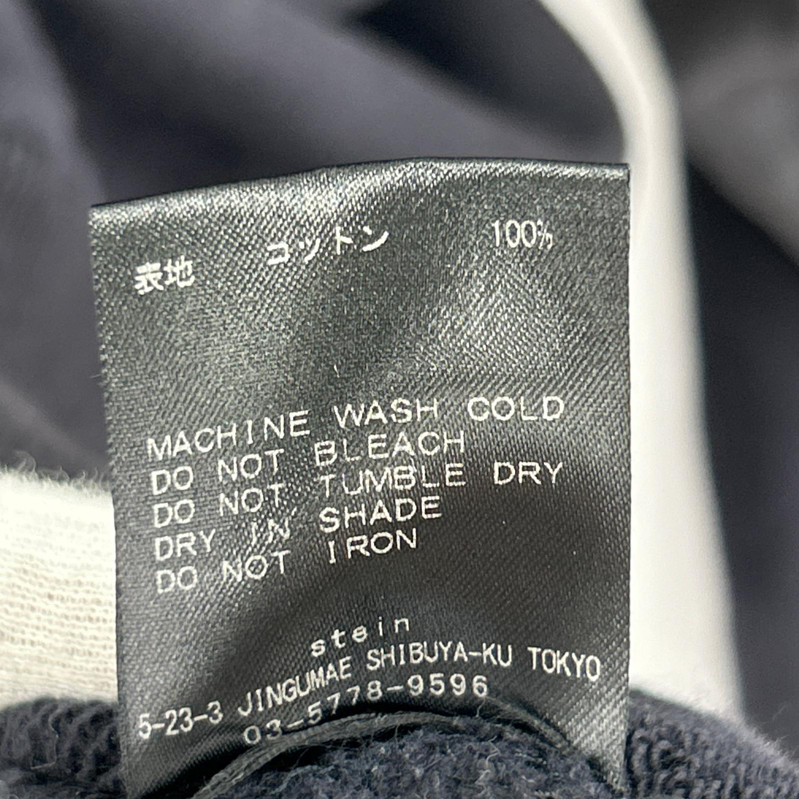 スウェット リビルド ダメージ加工 黒 M M ネイビー